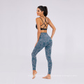 Leggings para mujeres de fábrica Pantalones de trabajo de ropa de ropa de mujer personalizada Pantalones de yoga de entrenamiento con bolsillos